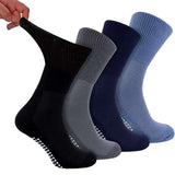 Dr.Socks bamboo diabetic socks with grips 4-pack - British product
