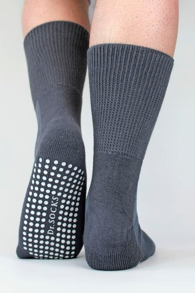 Dr.Socks bamboo diabetic socks with grips 4-pack - British product