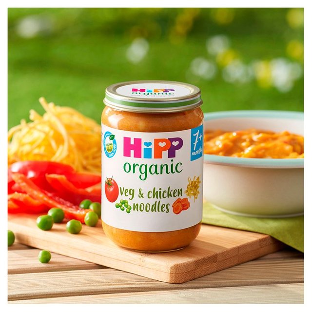 HiPP Organic Veg & Chicken Noodles Baby Food 7+ months   190g GOODS M&S   