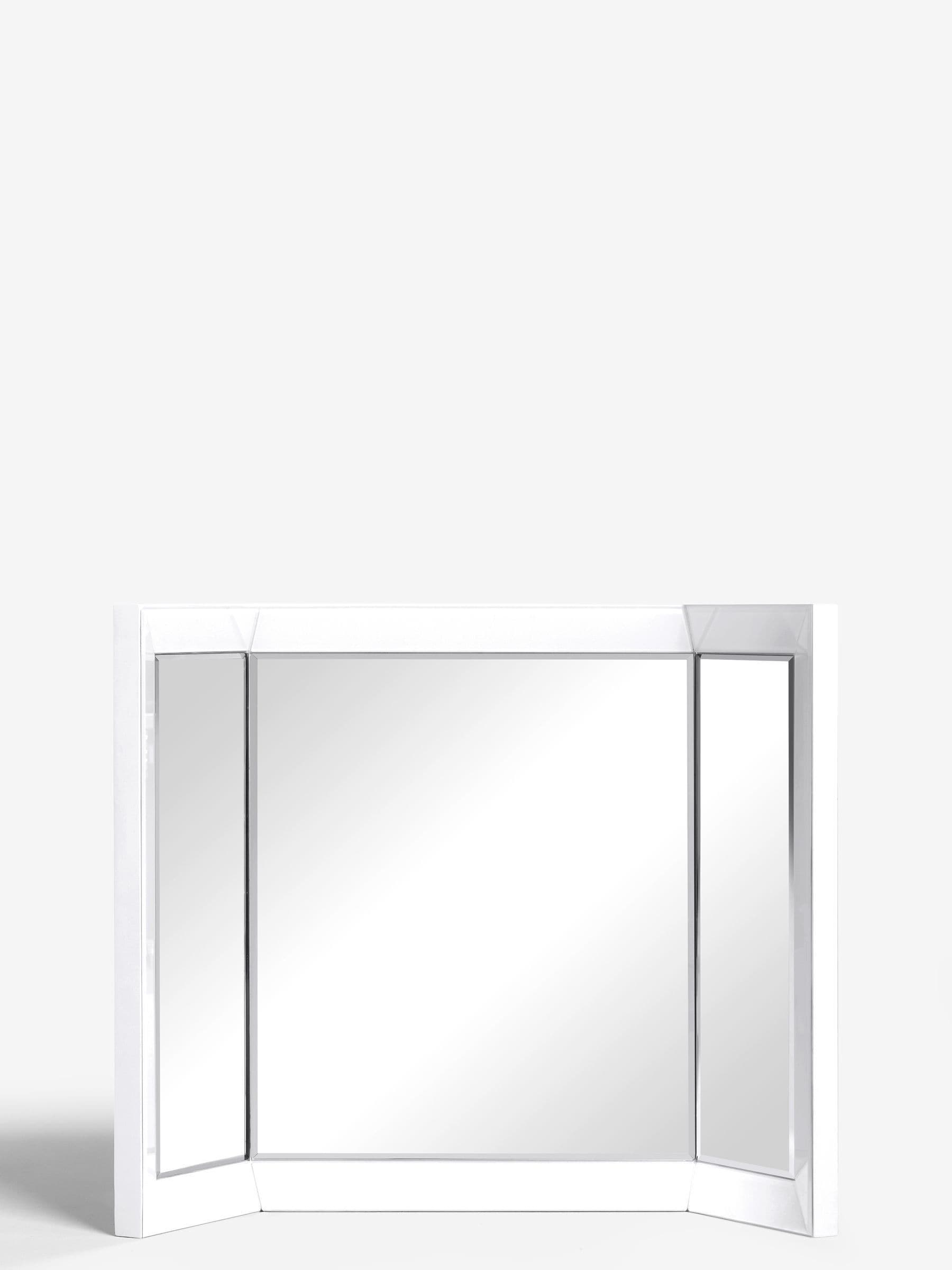Sloane White Collection Luxe Dressing Table Mirror 60cm x 90.5cm (British brand)
