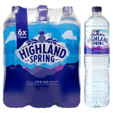 Highland Spring Still Water   6 x 1.5L GOODS M&S   