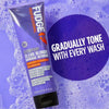 Fudge purple shampoo blonde damage rewind 250ml - British product