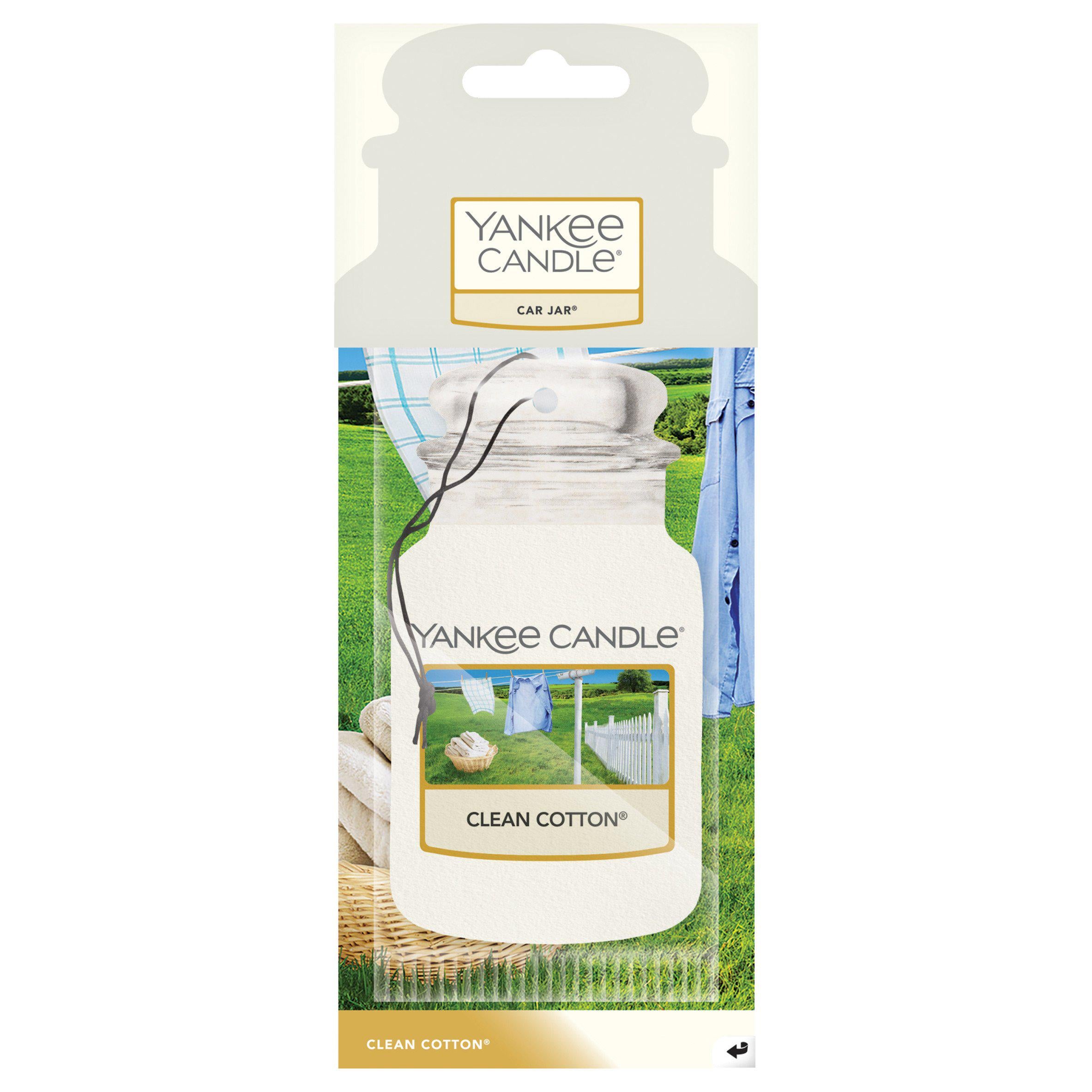 Yankee Candle Car Jar Clean Cotton GOODS Sainsburys   