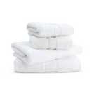 Habitat Cotton Supersoft white 4 piece towel set, UK version