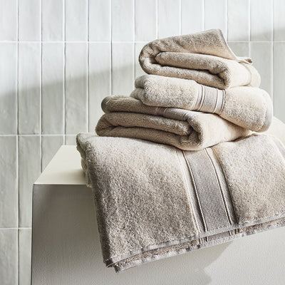Habitat Cotton Supersoft طقم مناشف من 4 قطع - طقم مناشف بلون الشوفان