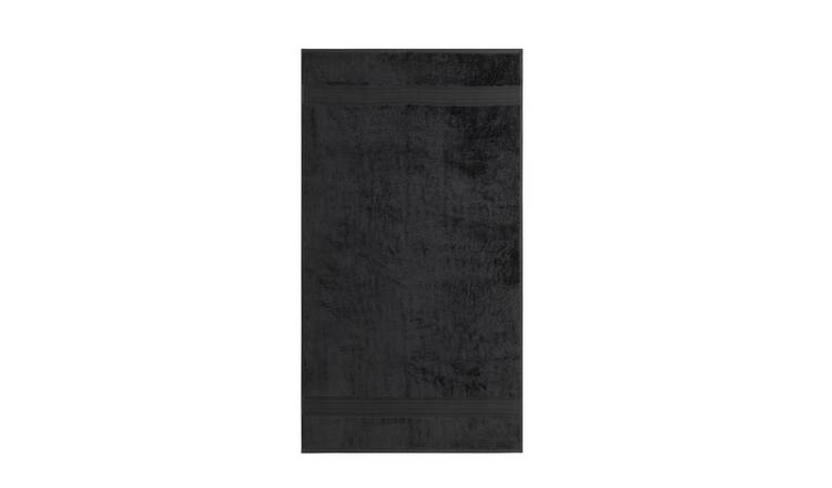 Habitat Egyptian cotton 4-piece towel set in slate grey, UK version