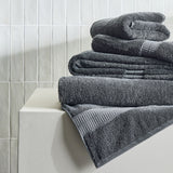 Habitat Lyocell 4 piece towel bale in charcoal, UK version