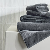 Habitat Lyocell 4 piece towel bale in charcoal, UK version