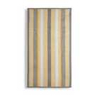 Habitat horizontal stripe mustard towel set 4 piece, UK version