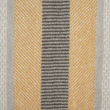 Habitat horizontal stripe mustard towel set 4 piece, UK version