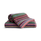 Habitat Bright Stripe multicoloured 4 piece towel bale, UK version