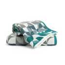 Habitat Geo Shape blue and grey towel bale 4 piece, UK version