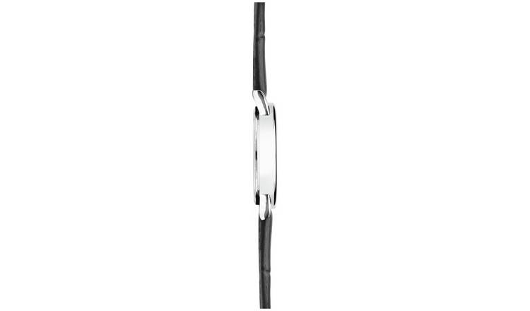 Limit men's watch black faux leather strap 38mm - British product
