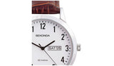 Sekonda men's chronograph watch silver case 38mm, imported from the UK