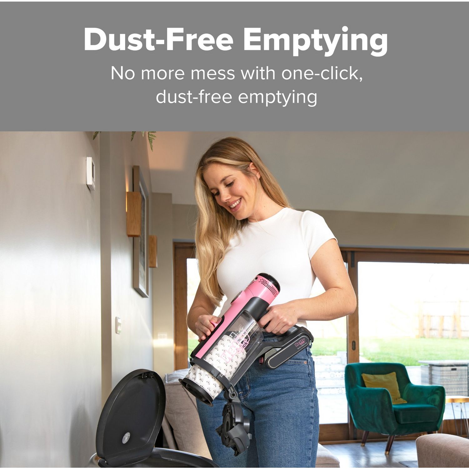Hetty Quick cordless vacuum 1L, imported from the UK
