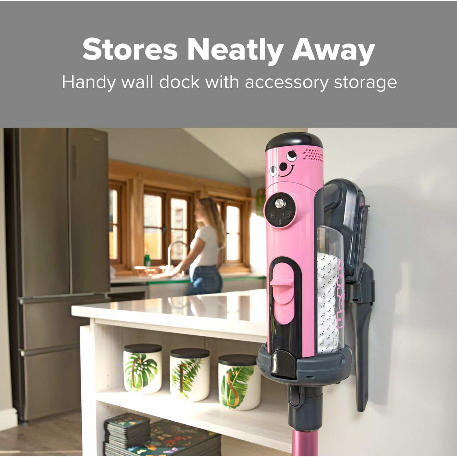 Hetty Quick cordless vacuum 1L, imported from the UK
