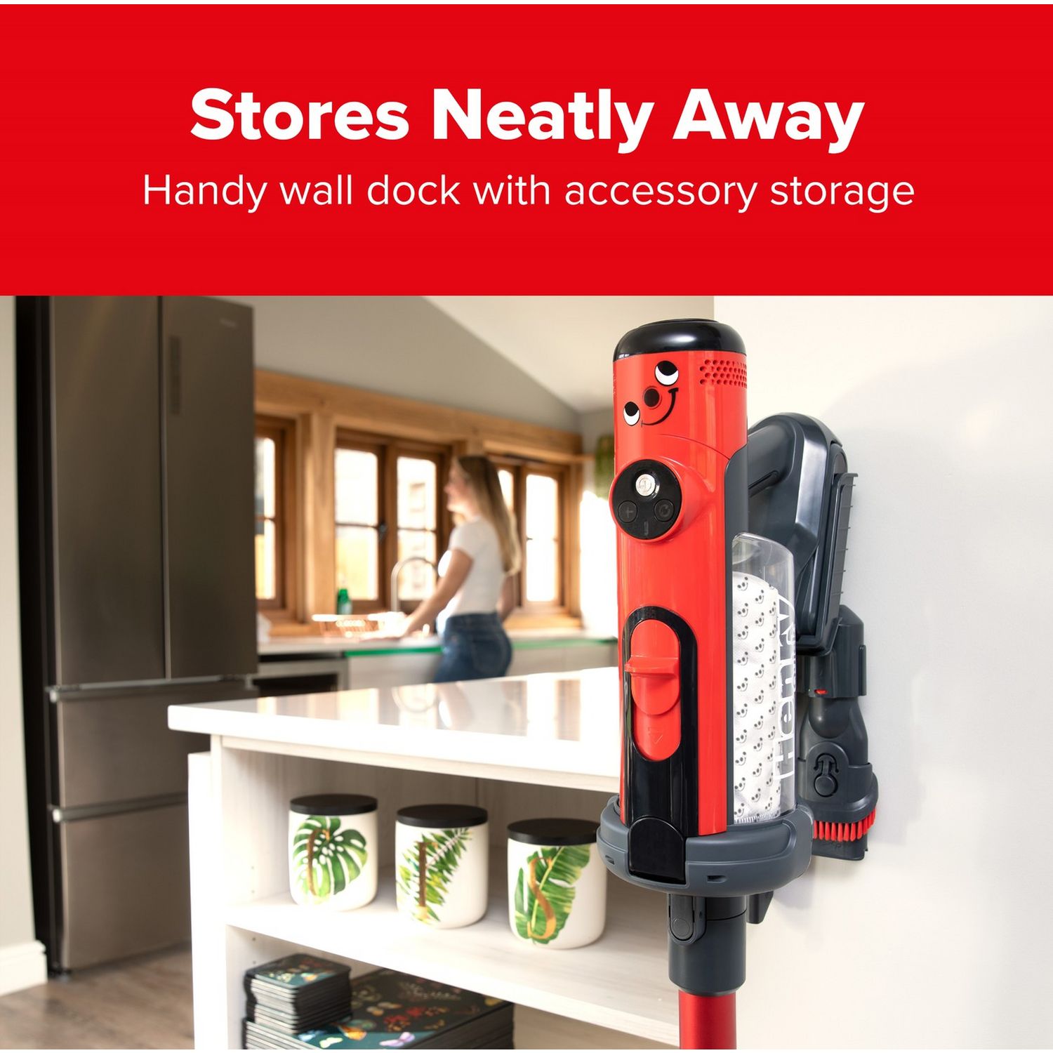 Henry Quick cordless vacuum cleaner, imported from the UK