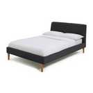 Habitat kingsize charcoal bed frame, UK version