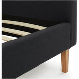 Habitat kingsize charcoal bed frame, UK version