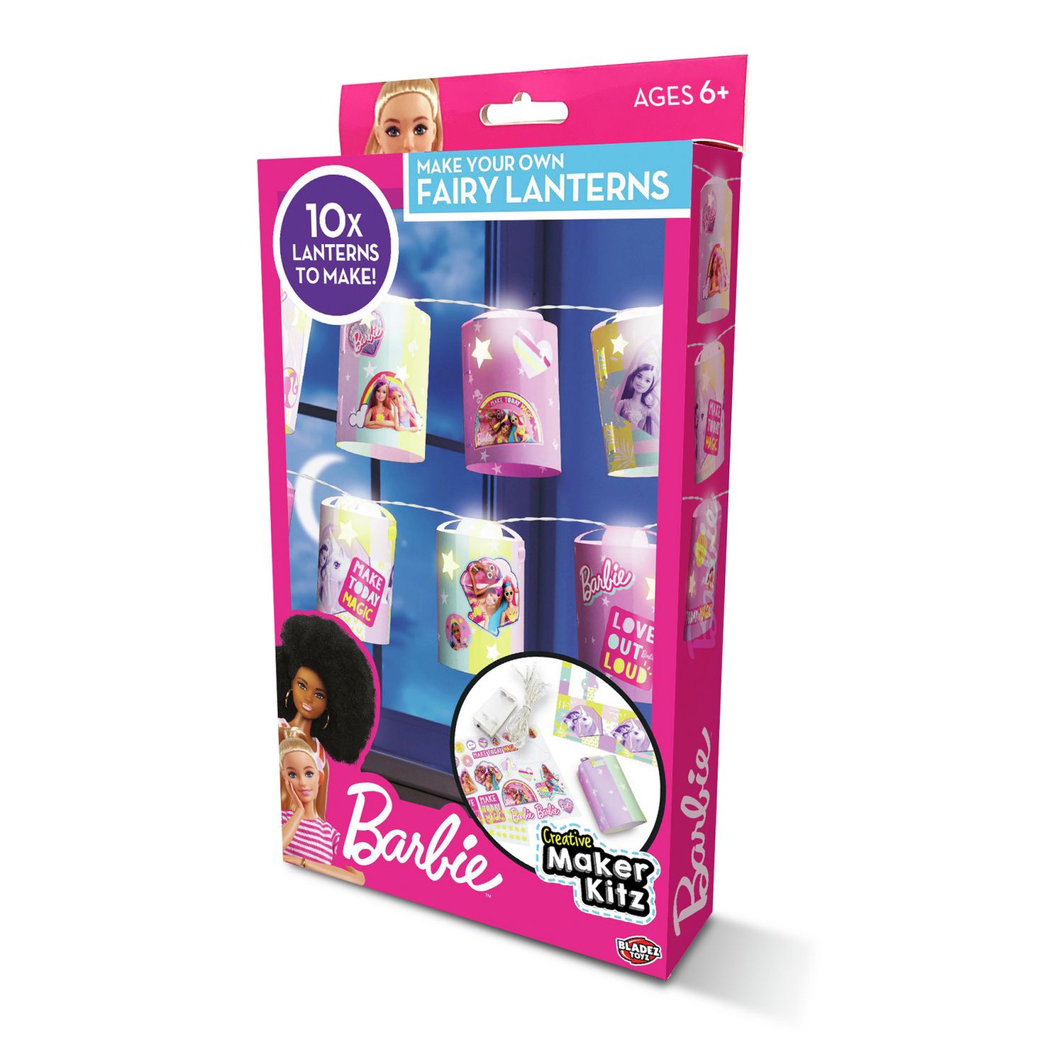 Barbie Fairy Lanterns craft kit, imported from the UK