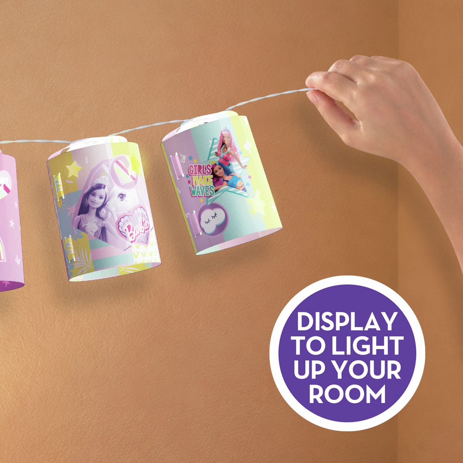 Barbie Fairy Lanterns craft kit, imported from the UK