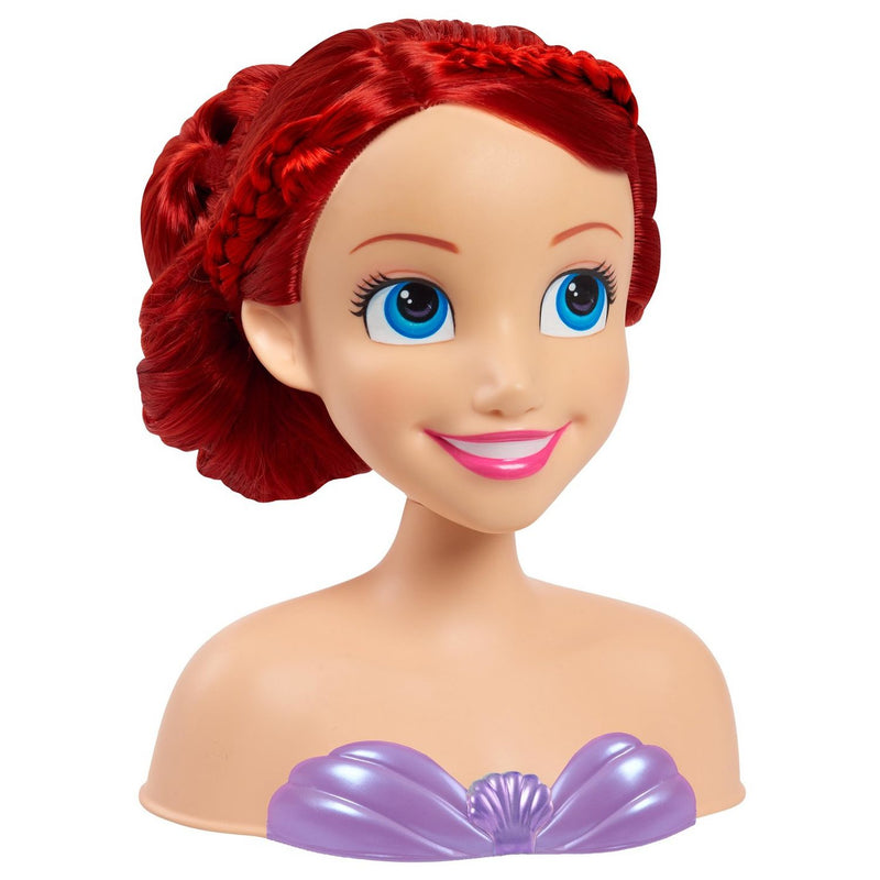 Disney Ariel styling head with long red hair (British brand)