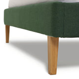 Habitat Moss Green Double bed frame, UK version