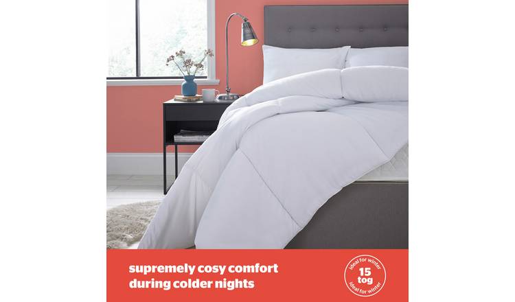 Silentnight Super Snuggly 15 Tog Double Duvet (British brand)
