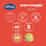 Silentnight Super Snuggly 15 Tog Kingsize Duvet (British brand)