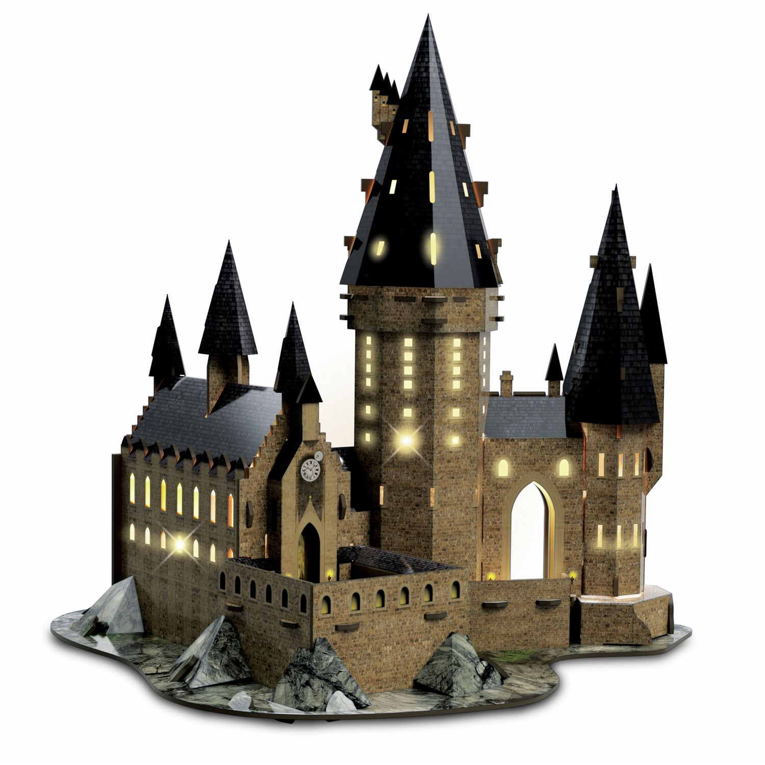 Harry Potter Light Up Hogwarts craft kit 28cm, imported from the UK