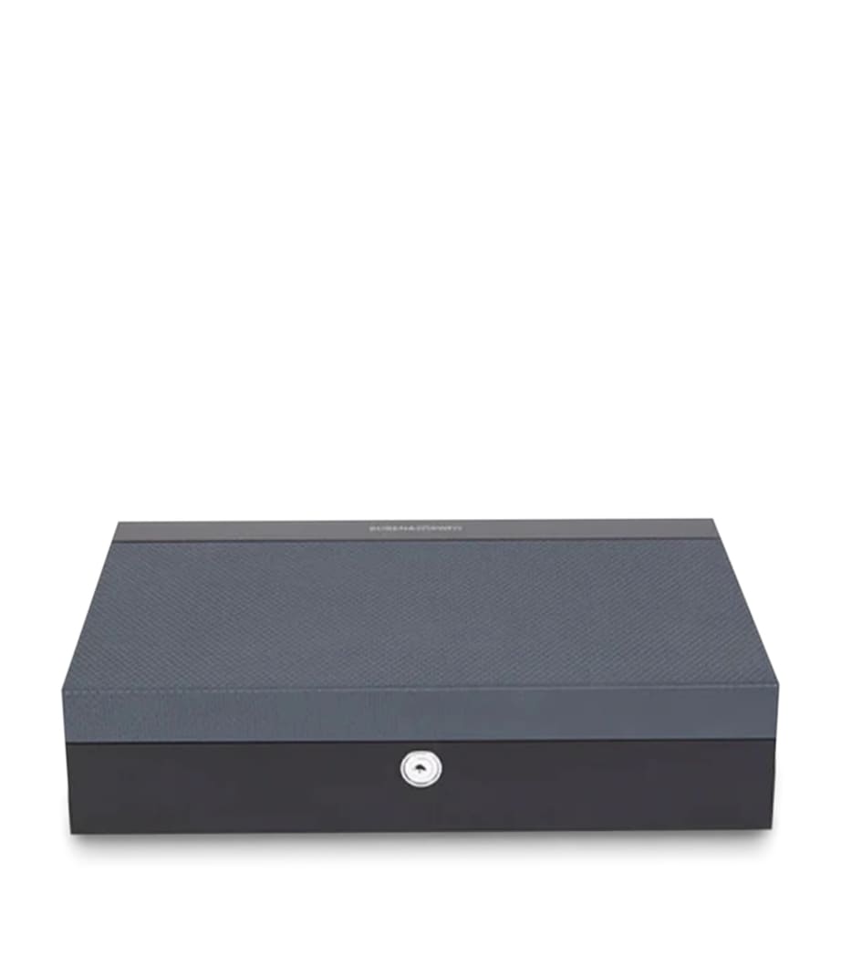 Buben & Zorweg Neo 12 watch case in macassar wood and leather, UK version