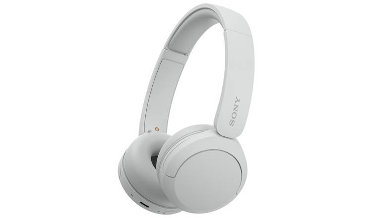 Sony WH-CH520 on-ear wireless headphones white, imported from the UK