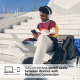 Sony WH-CH520 on-ear wireless headphones white, imported from the UK