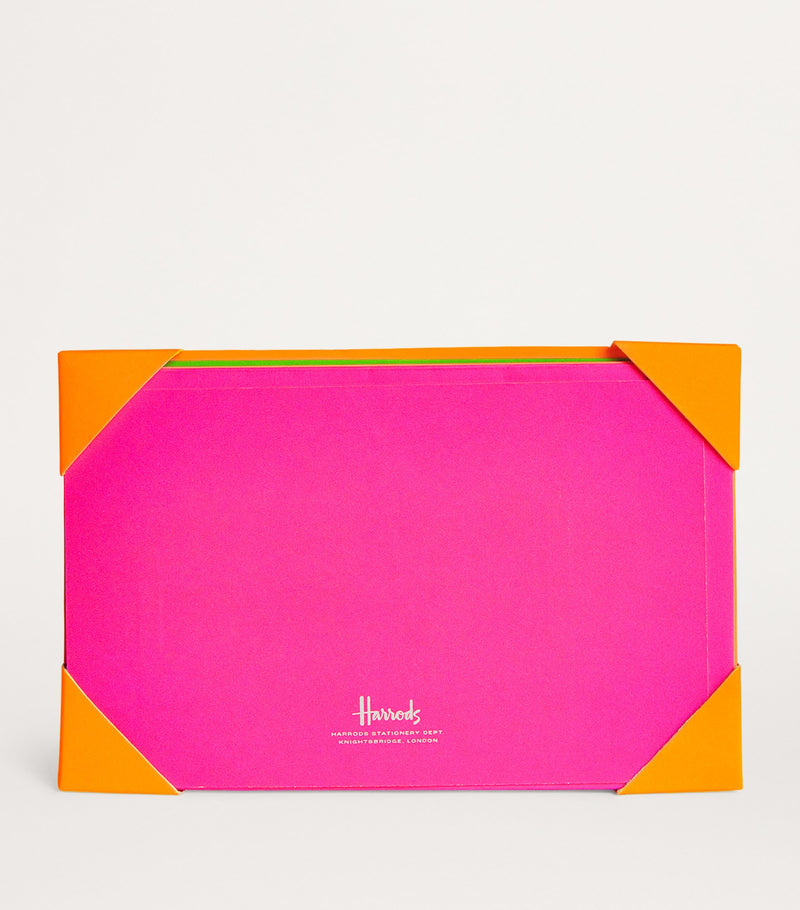 Harrods logo correspondence cards pack of 5 with envelopes, UK version