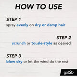 got2b Beach Matt Texturizing Salt Spray 200ml, UK version