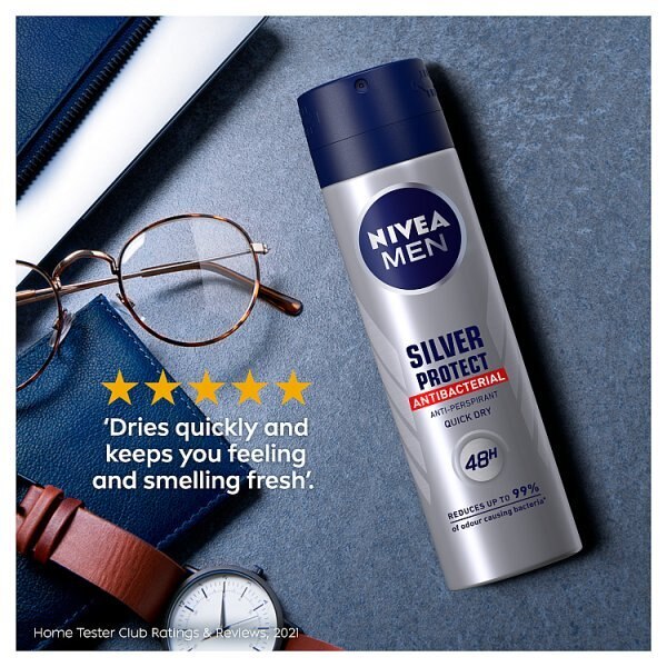 NIVEA Men Anti-Perspirant Antibacterial Deodorant 250ml GOODS Superdrug   