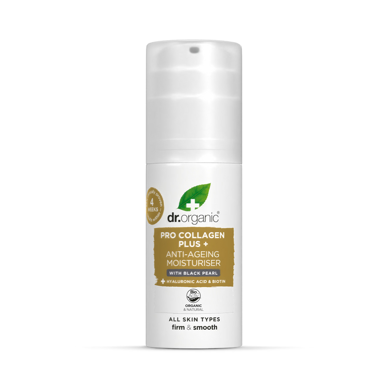 Dr Organic Pro Collagen Plus Black Pearl moisturiser 50ml - British product