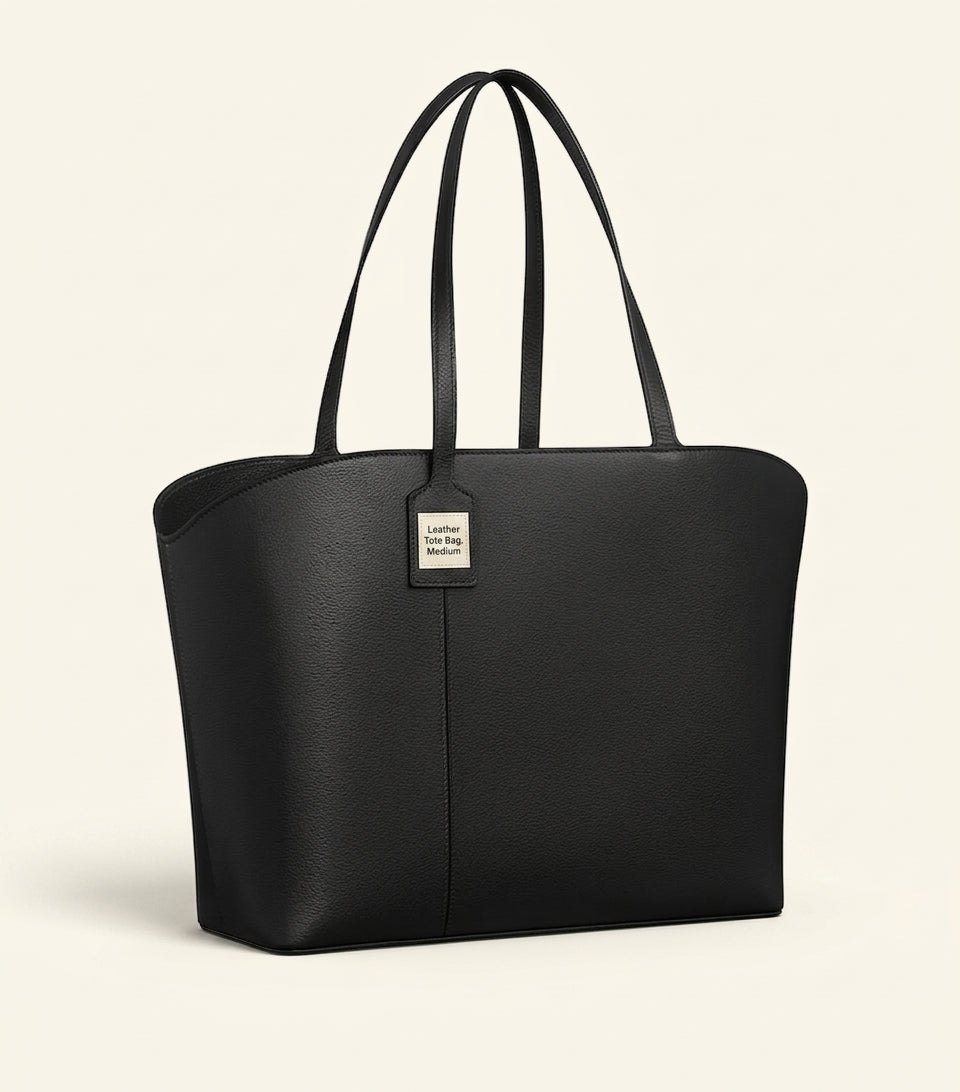 Cartier C de Cartier grained calfskin tote bag (British brand)