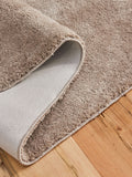Light grey cosy washable shaggy runner rug, imported from the UK
