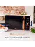 Tower White/Rose Gold 20L microwave (British brand)