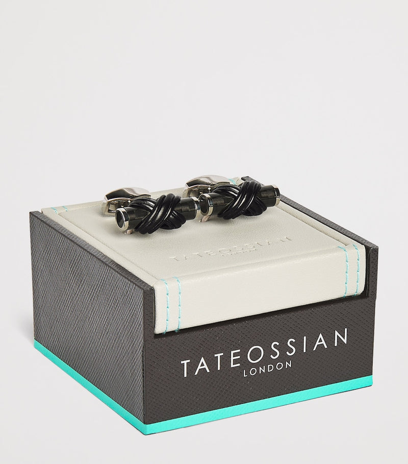 Tateossian knot cufflinks (British brand)