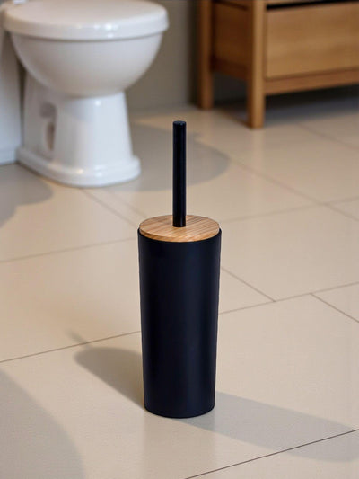 Showerdrape Schwarzer Sonata Toilettenbürstenhalter