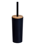 Showerdrape Black Sonata Toilet Brush Holder