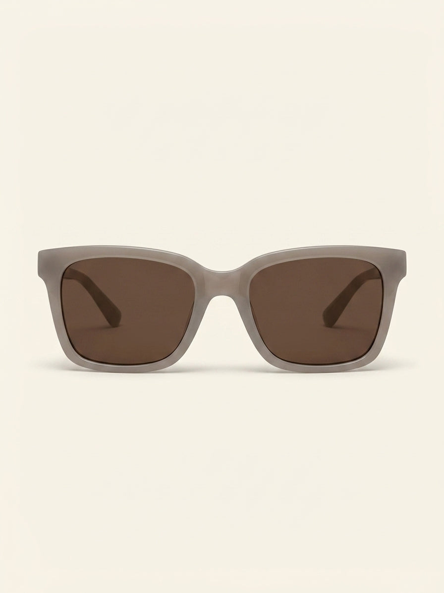 Burberry BE4470 square sunglasses sand brown, imported from the UK