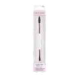 Brushworks White & Gold Brow Duo Brush GOODS Superdrug   