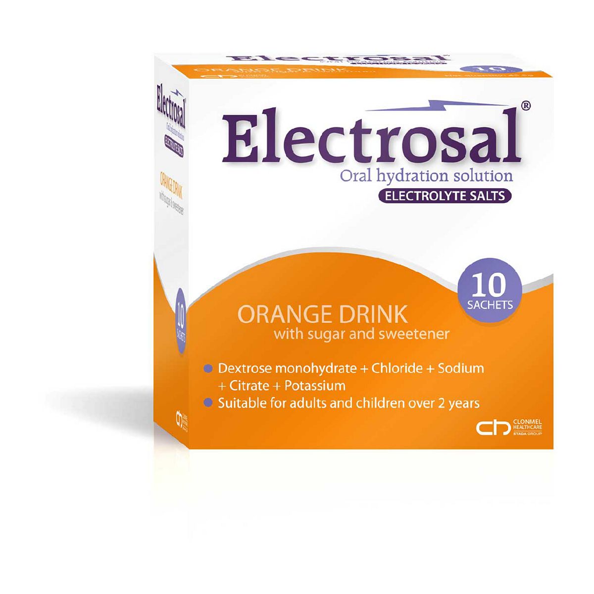 Electrosal Oral Hydration Sachets Orange - 10 Sachets GOODS Boots   