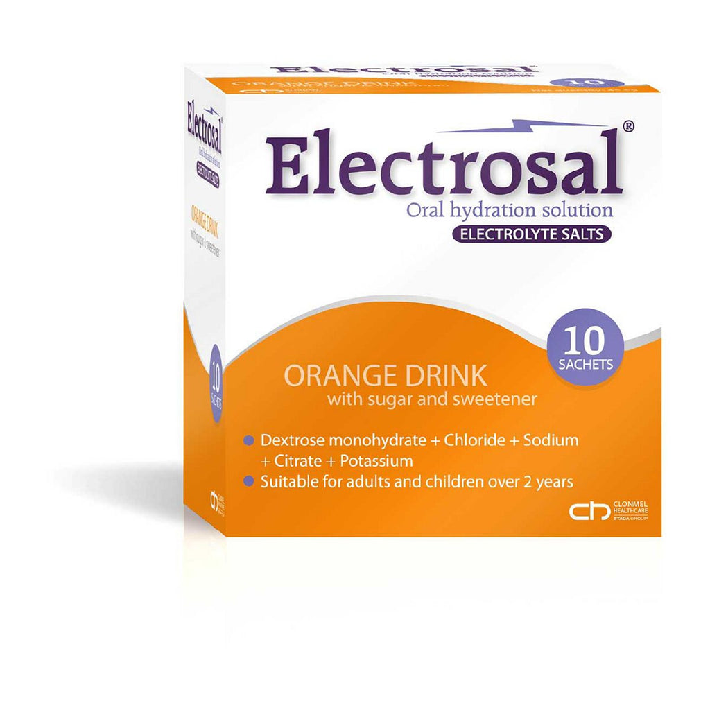 Electrosal Oral Hydration Sachets Orange - 10 Sachets