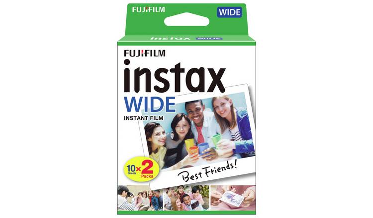 instax Wide Film pack 20 exposures (British brand)