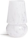 Habitat Rahnn Confetti glass table lamp white, UK version