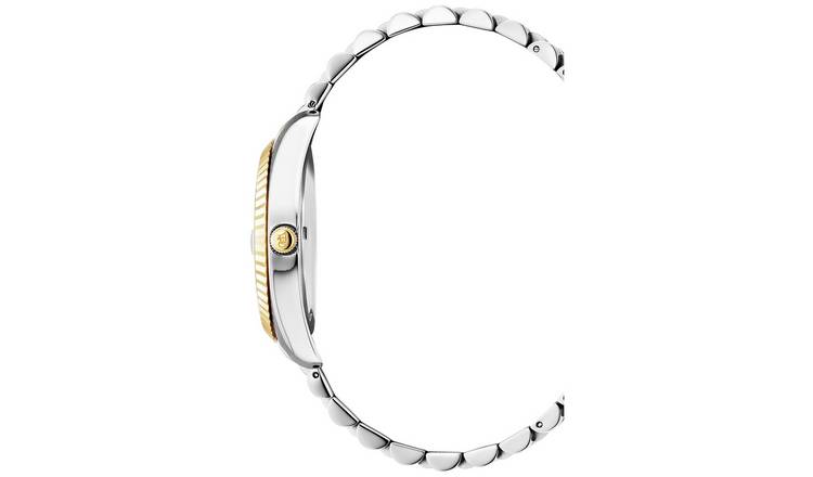 Jacques du Manoir watch green dial two-tone bracelet 40mm (British brand)